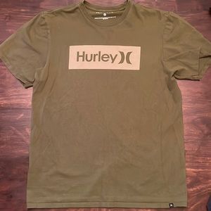 Hurley army green Men’s Tee size medium